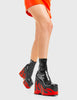 Chaos Calls Chunky Platform Ankle Boots
