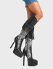 My Priority Platform Knee High Boots