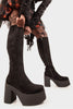 I'm What You Want Knee High Platform Boots