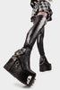Out Of Line Chunky Platform Thigh High Boots