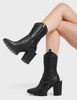 No Insecurities Western Ankle Boots