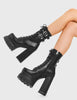 Wannabe Platform Ankle Boots